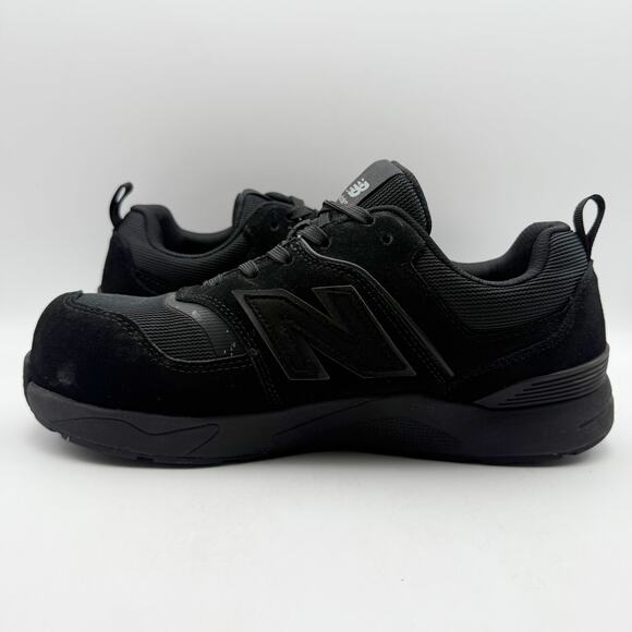 New Balance Mens CT Elite Lite SD Work Sneakers US 9 Wide Black Suede EUC - Picture 7 of 14